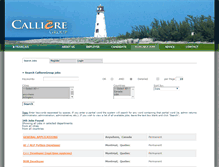 Tablet Screenshot of careers.callieregroup.com